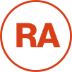 RA circle icon
